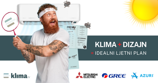 Dvije muhe jednim udarcem: Klima + dizajn = idealni ljetni plan!