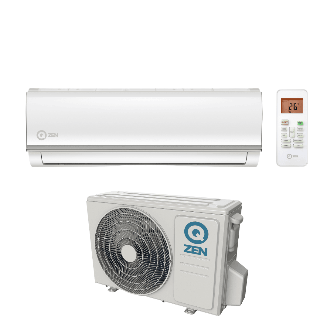 QZEN klima uređaj Start Inverter Plus ZE-24WSE/ZE-24OSE