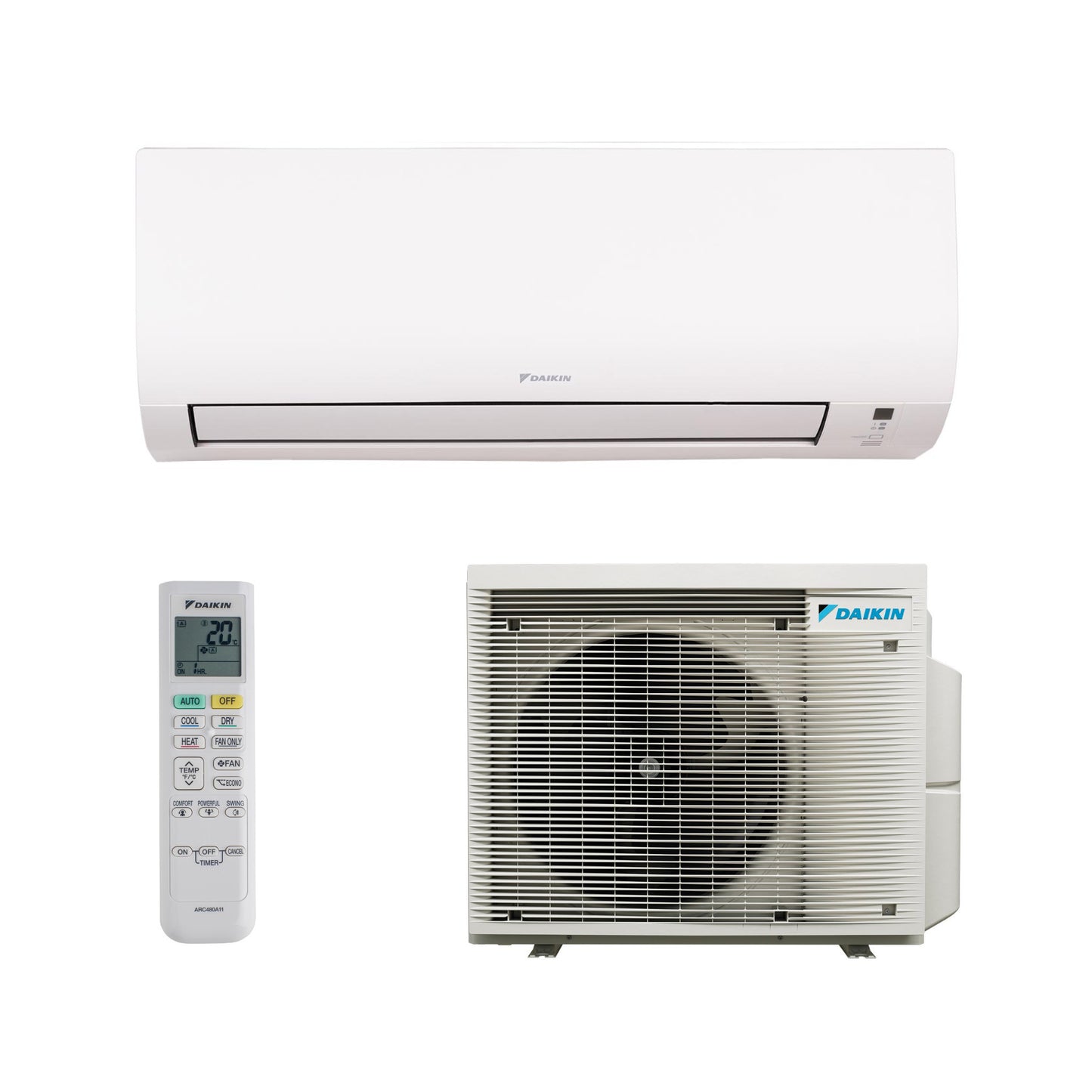 DAIKIN klima uređaj Nepura Comfora Inverter FTXTP25N/RXTP25A