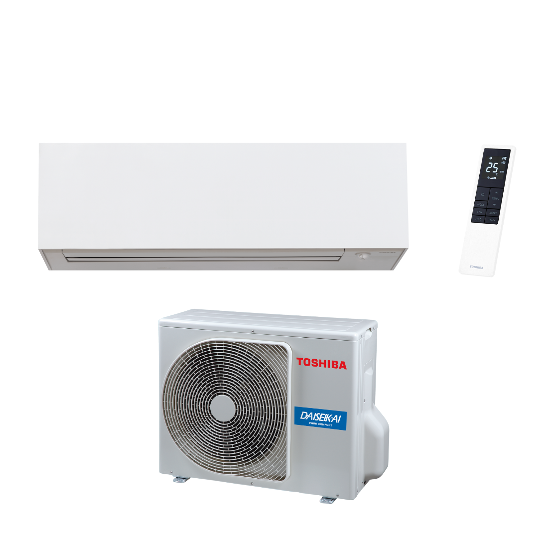 TOSHIBA klima uređaj Daiseikai 10 White Inverter RAS-B18S4KVPG-E/RAS-18S4AVPG-E - e-Klima.hr