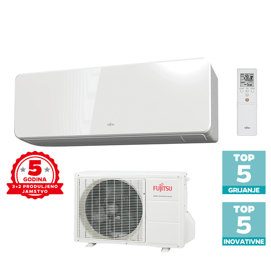 FUJITSU klima uređaj Advance Inverter ASYG09KGTE/AOYG09KGCA - e - Klima.hr