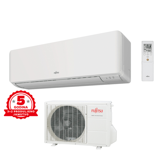 FUJITSU klima uređaj Super Eco Inverter ASYG07KMCF/AOYG07KMCC - e - Klima.hr