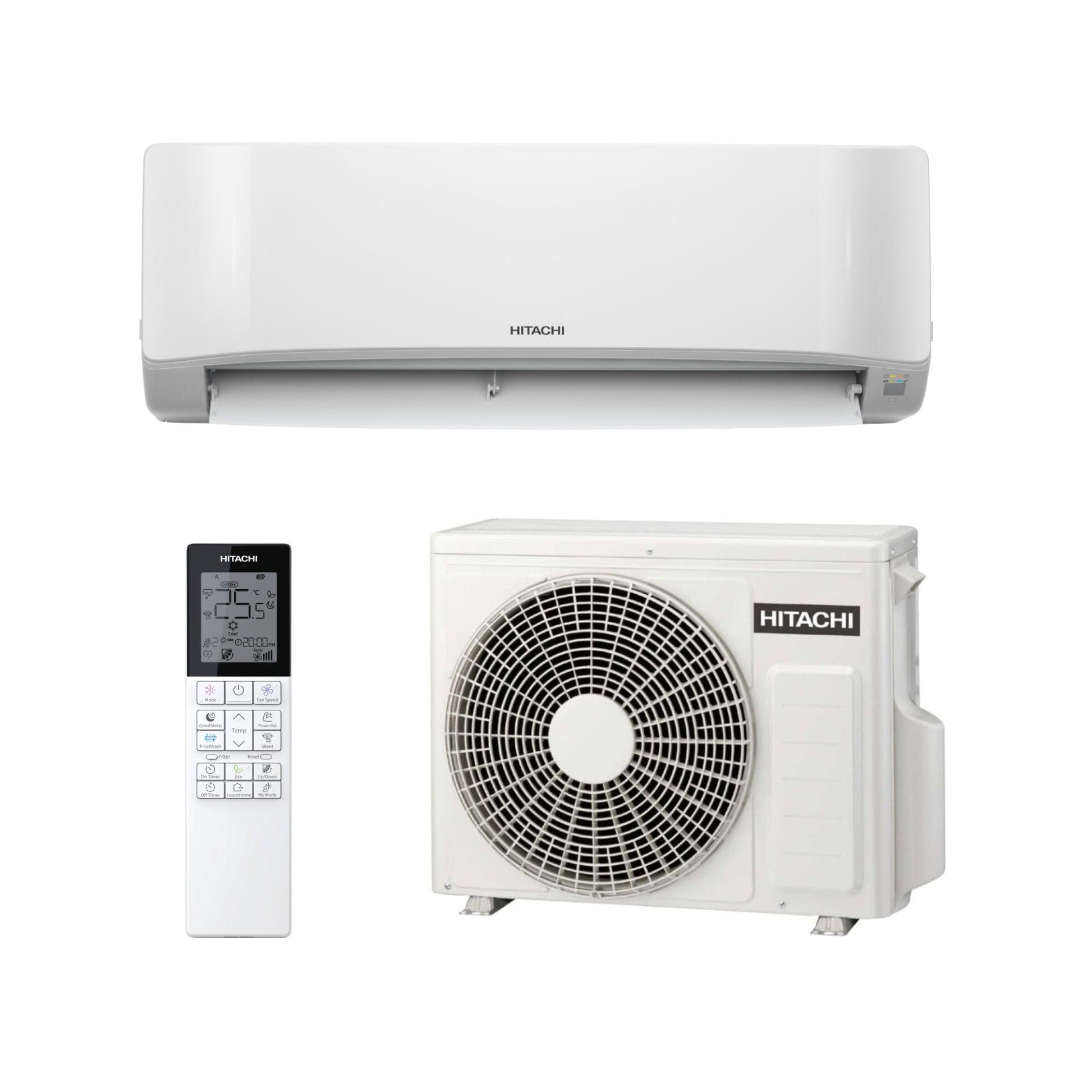 HITACHI klima uređaj AirHome 400 Inverter RAK - DJ18PHAE/RAC - DJ18PHAE - e - Klima.hr