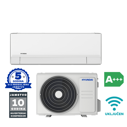 HYUNDAI klima uređaj Elite Inverter Plus ASCI - 188CBW5B/ASCO - 188CBW5B - e - Klima.hr