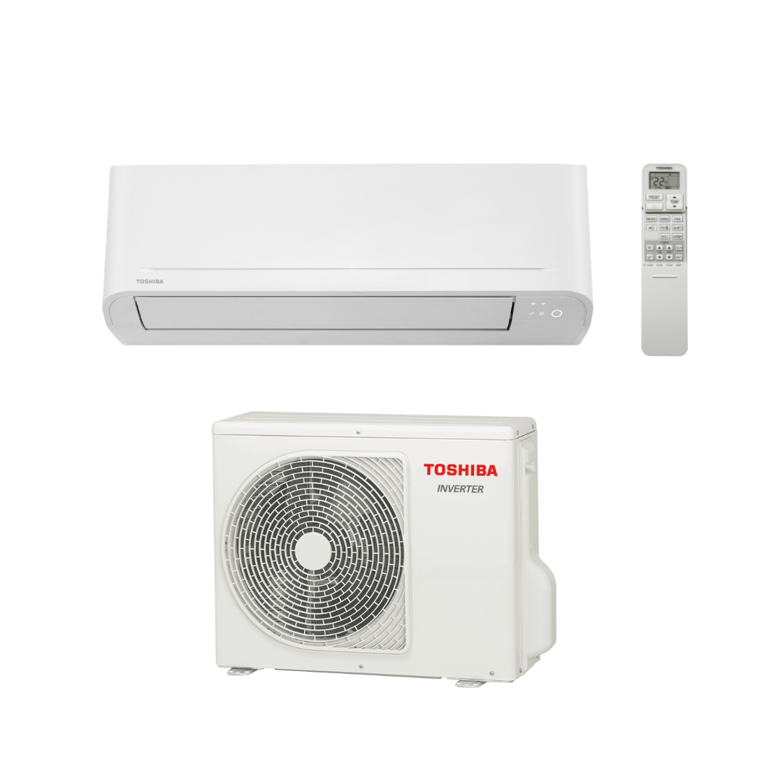 TOSHIBA klima uređaj Seiya Inverter RAS-B13E2KVG-E/RAS-13E2AVG-E - e-Klima.hr